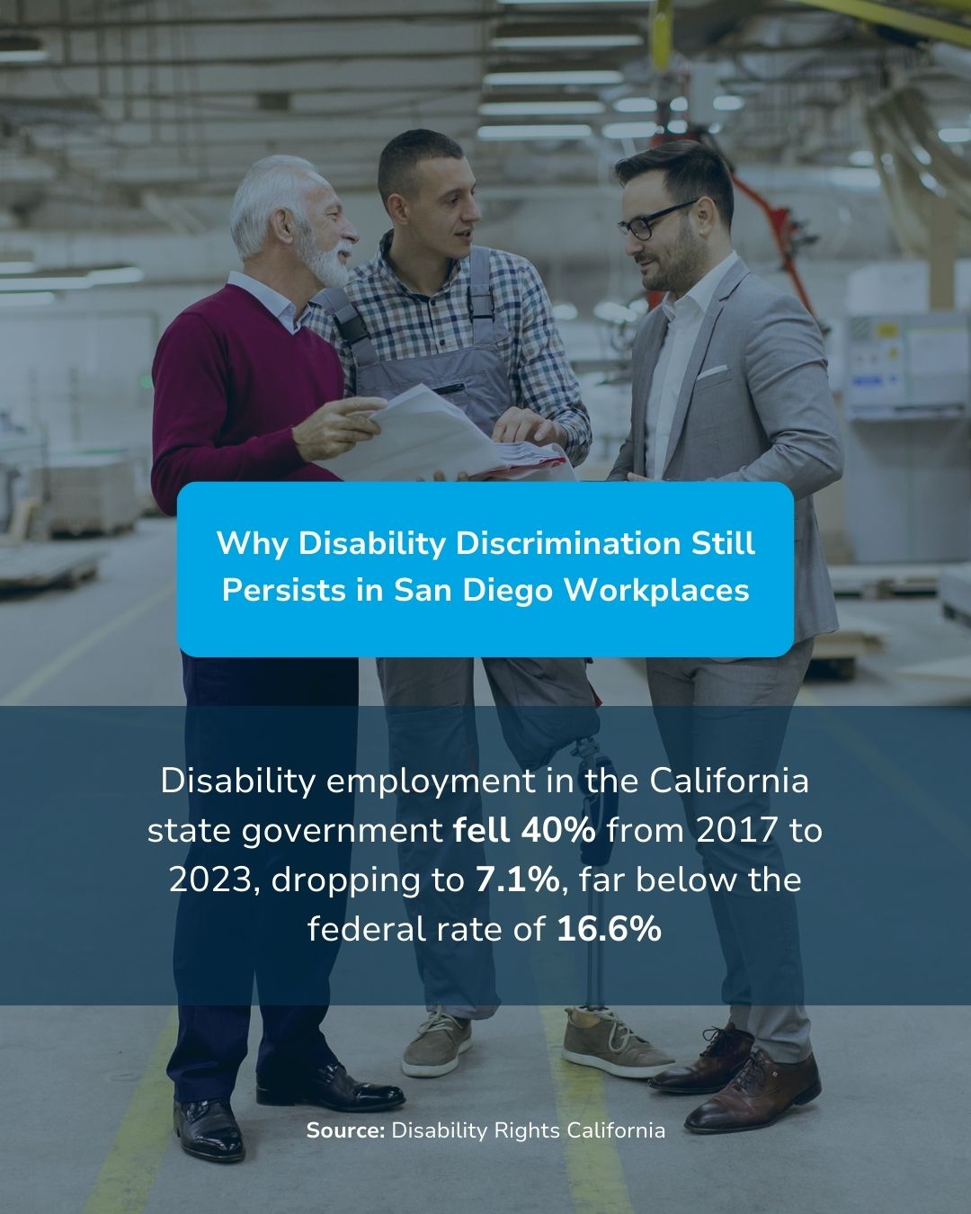 Why disability discrimination still persists in San diego Workplaces