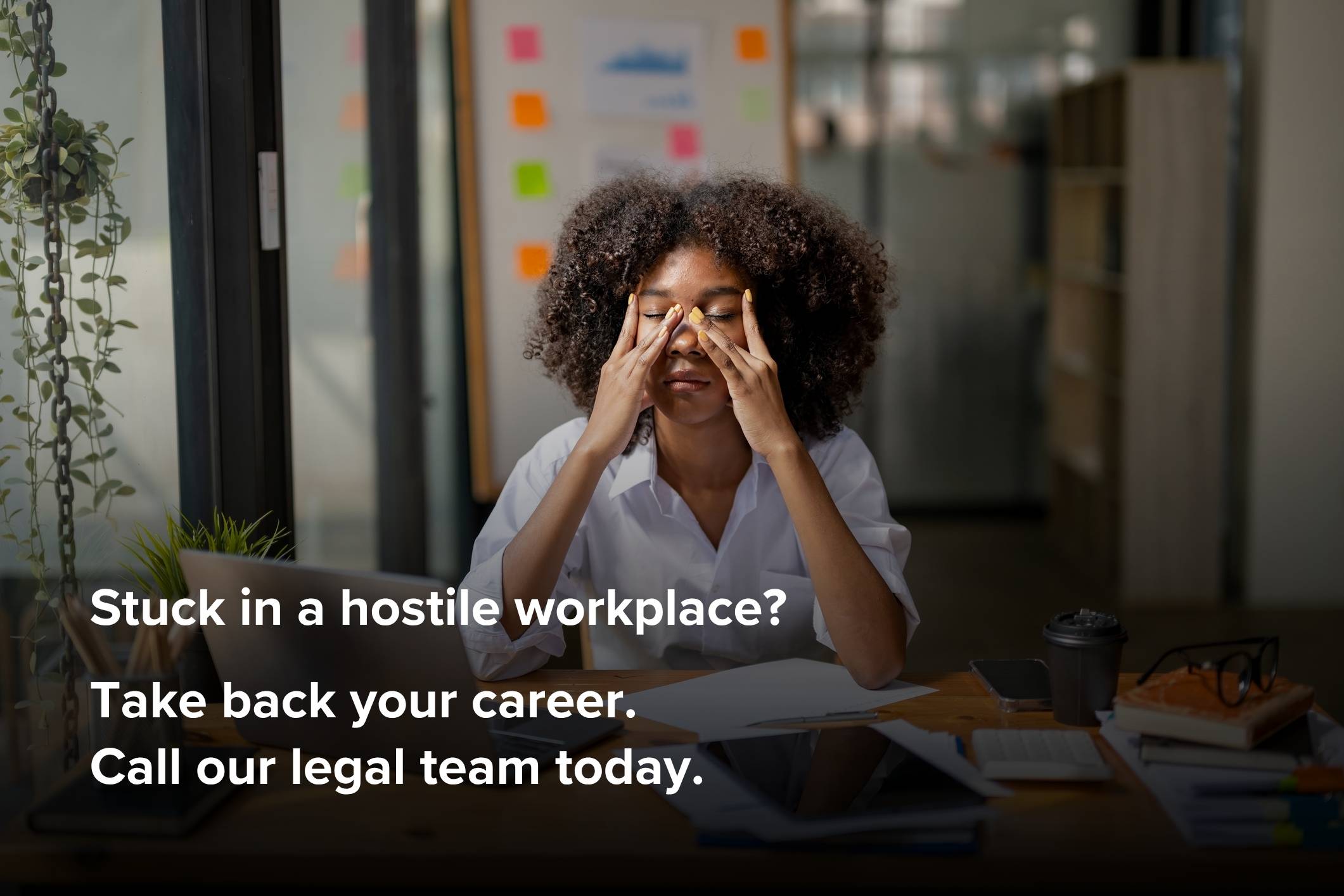 After discrimination, a woman decides to contact a Carlsbad workplace harassment attorney.